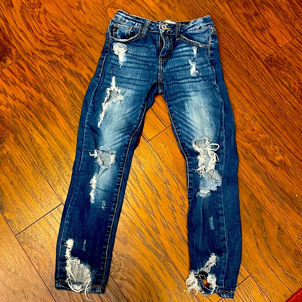 Girls KanCan jeans size 10- EUC